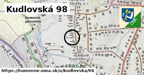 Kudlovská 98, Humenné