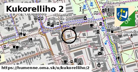 Kukorelliho 2, Humenné