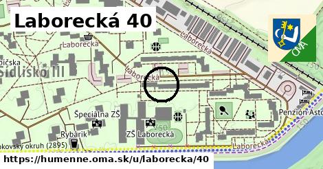 Laborecká 40, Humenné