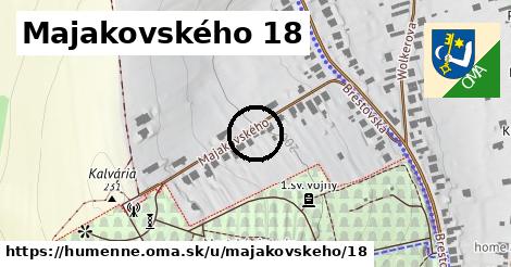 Majakovského 18, Humenné