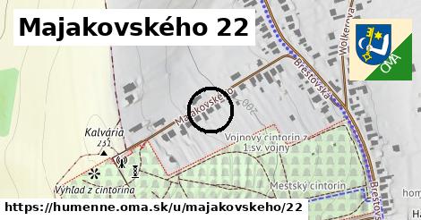 Majakovského 22, Humenné