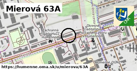 Mierová 63A, Humenné