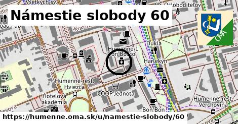 Námestie slobody 60, Humenné