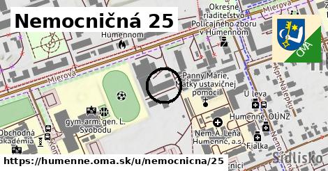 Nemocničná 25, Humenné