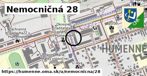 Nemocničná 28, Humenné