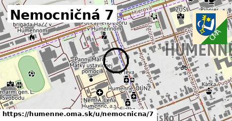 Nemocničná 7, Humenné