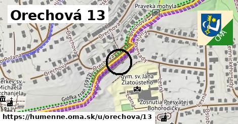 Orechová 13, Humenné