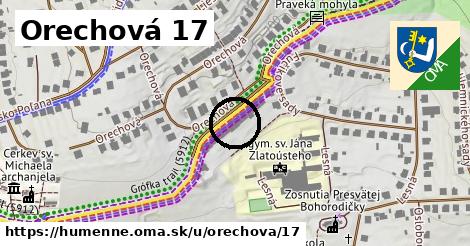 Orechová 17, Humenné