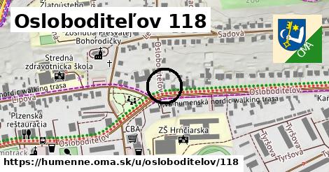 Osloboditeľov 118, Humenné