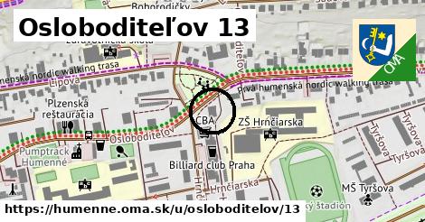 Osloboditeľov 13, Humenné