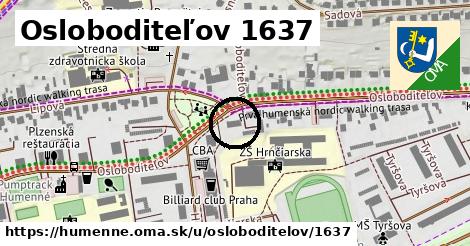 Osloboditeľov 1637, Humenné