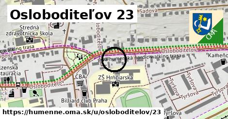 Osloboditeľov 23, Humenné