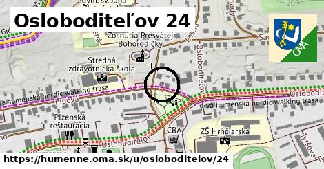 Osloboditeľov 24, Humenné