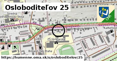 Osloboditeľov 25, Humenné