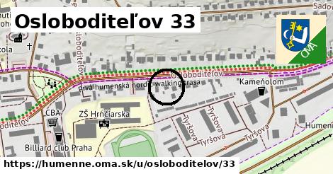 Osloboditeľov 33, Humenné