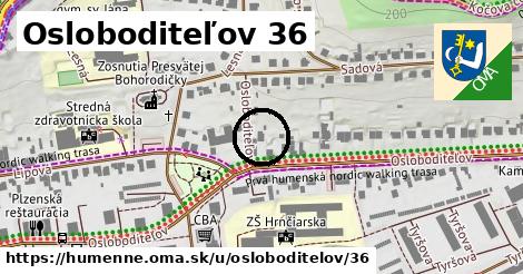 Osloboditeľov 36, Humenné