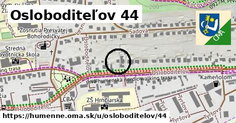 Osloboditeľov 44, Humenné