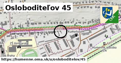 Osloboditeľov 45, Humenné