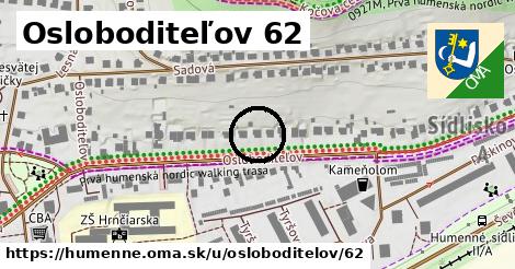 Osloboditeľov 62, Humenné