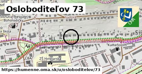 Osloboditeľov 73, Humenné