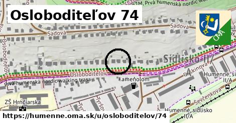 Osloboditeľov 74, Humenné