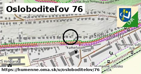 Osloboditeľov 76, Humenné