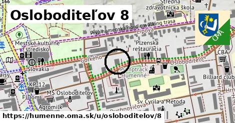 Osloboditeľov 8, Humenné