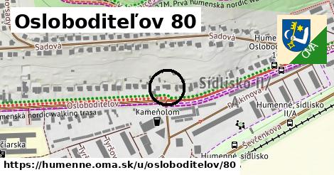 Osloboditeľov 80, Humenné