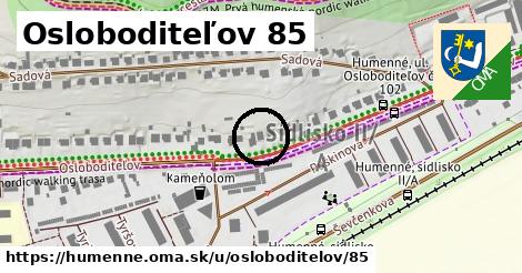 Osloboditeľov 85, Humenné