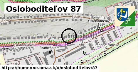 Osloboditeľov 87, Humenné