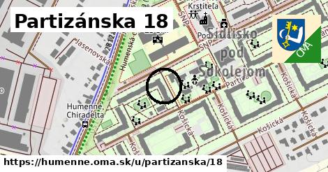 Partizánska 18, Humenné