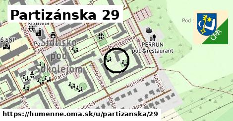 Partizánska 29, Humenné