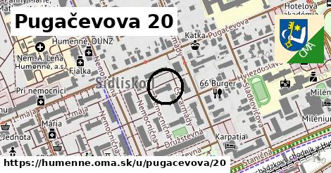 Pugačevova 20, Humenné