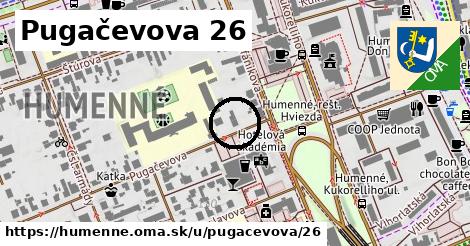 Pugačevova 26, Humenné