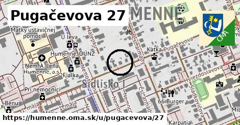 Pugačevova 27, Humenné