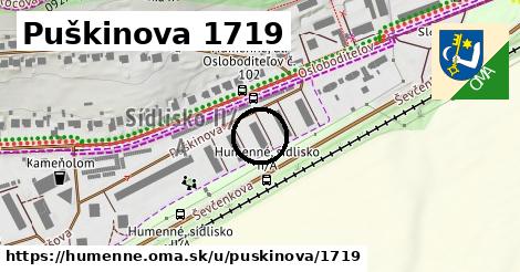 Puškinova 1719, Humenné