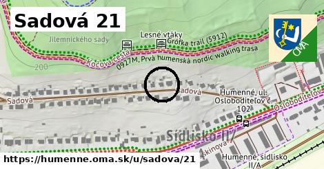 Sadová 21, Humenné