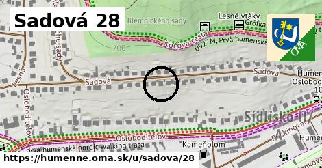 Sadová 28, Humenné