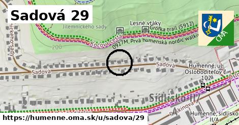 Sadová 29, Humenné