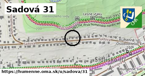 Sadová 31, Humenné