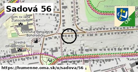 Sadová 56, Humenné