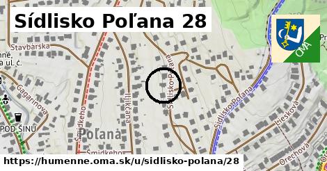 Sídlisko Poľana 28, Humenné