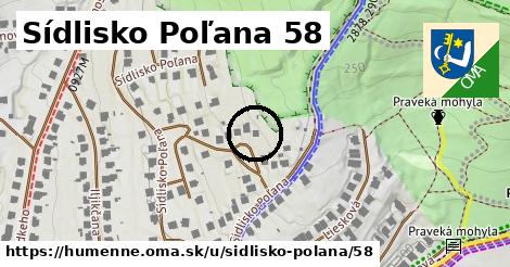 Sídlisko Poľana 58, Humenné