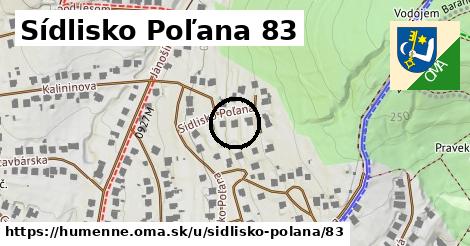 Sídlisko Poľana 83, Humenné