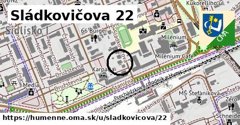 Sládkovičova 22, Humenné