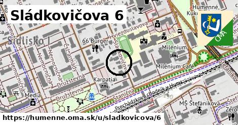 Sládkovičova 6, Humenné