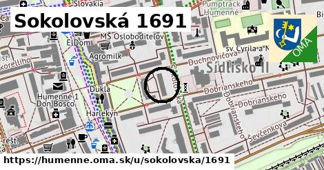 Sokolovská 1691, Humenné