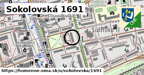 Sokolovská 1691, Humenné