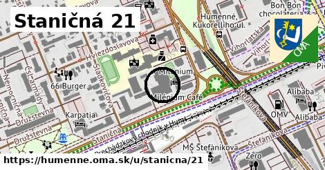 Staničná 21, Humenné