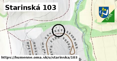 Starinská 103, Humenné